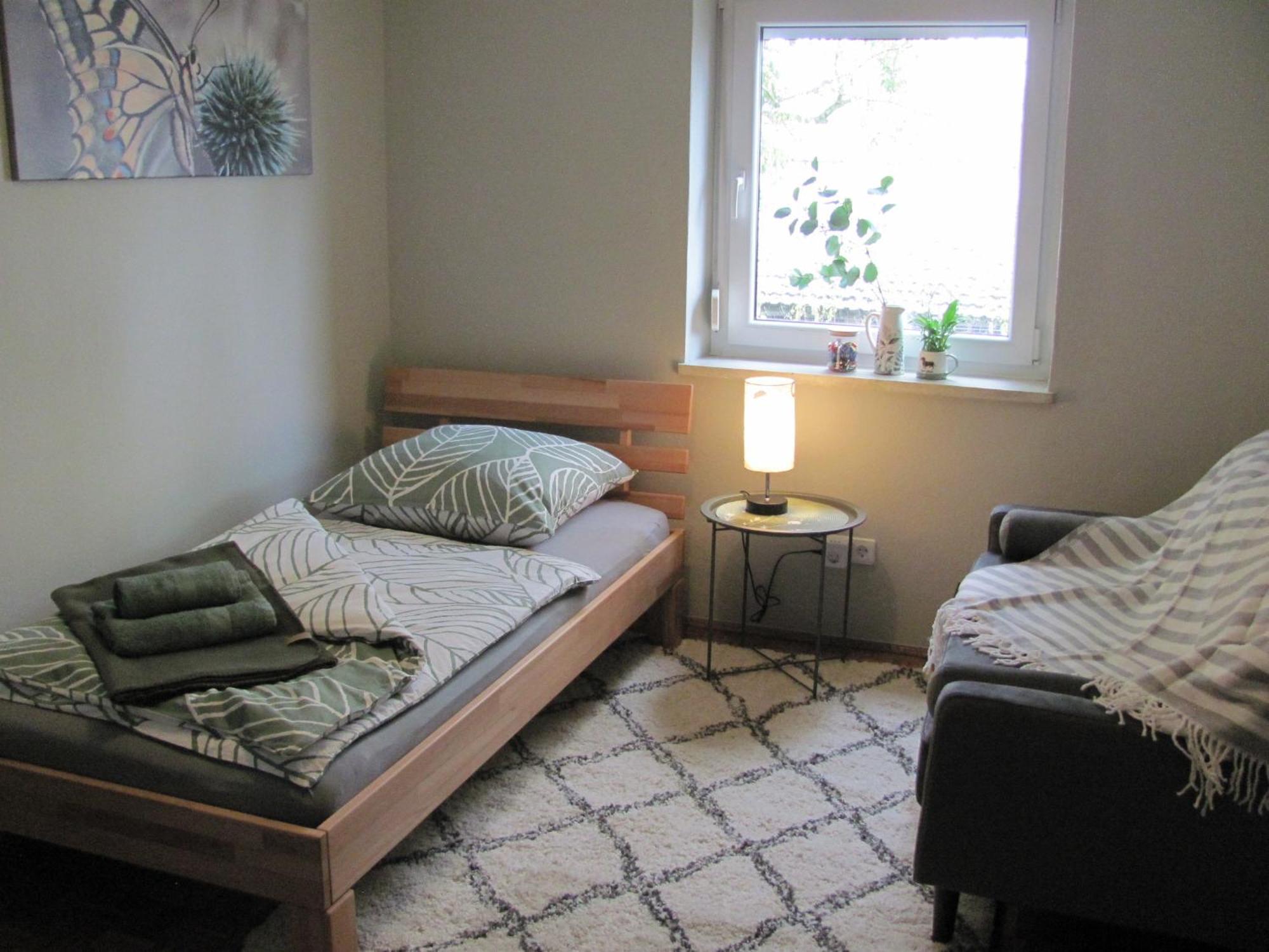 #3 Gemuetliches Ruhiges Zimmer Gartenblick, Gemeinschaftsbad W-Lan Airport Nah Gelegen Mit Late Night Check In Haus Nr 9,5 Trunkelsberg Exterior foto